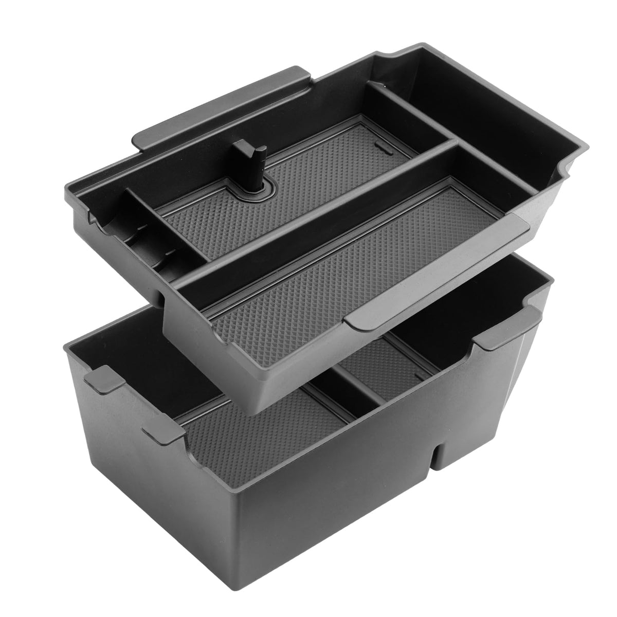 BIBIBO Crosstrek center-console organizer assembly fits precisely, keeping items tidy.