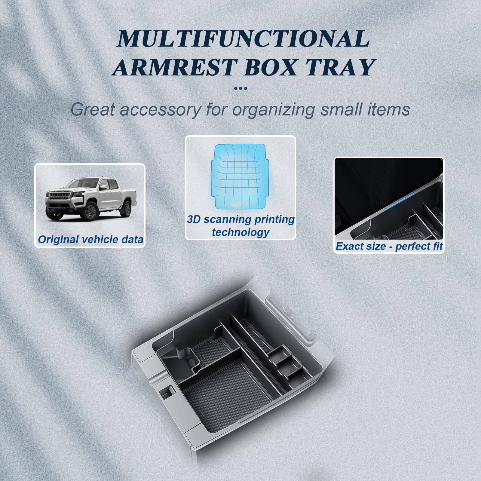 BIBIBO Frontier easy installation fits the OEM console in moments.