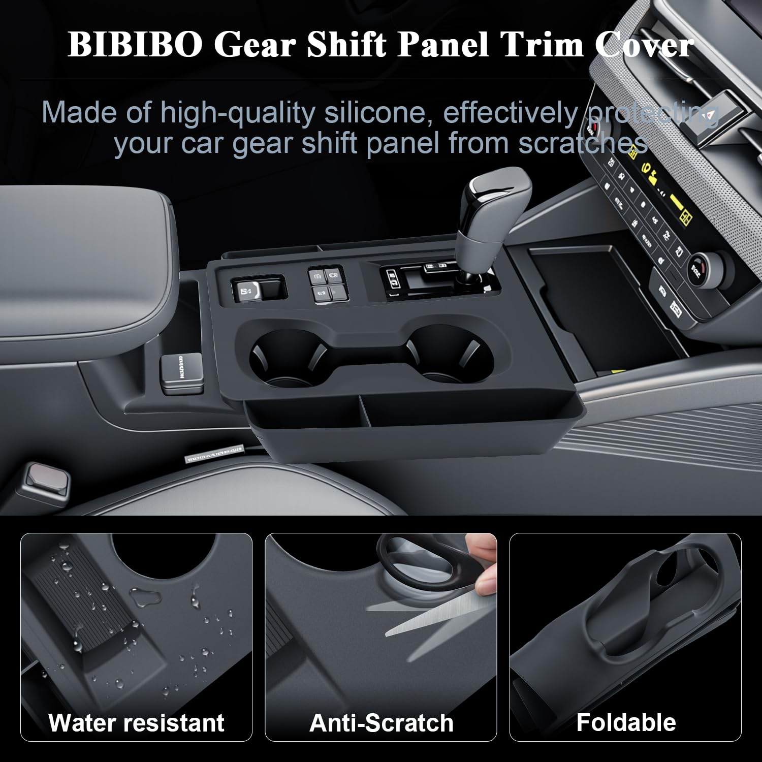 BIBIBO Outback console storage box adds organized space