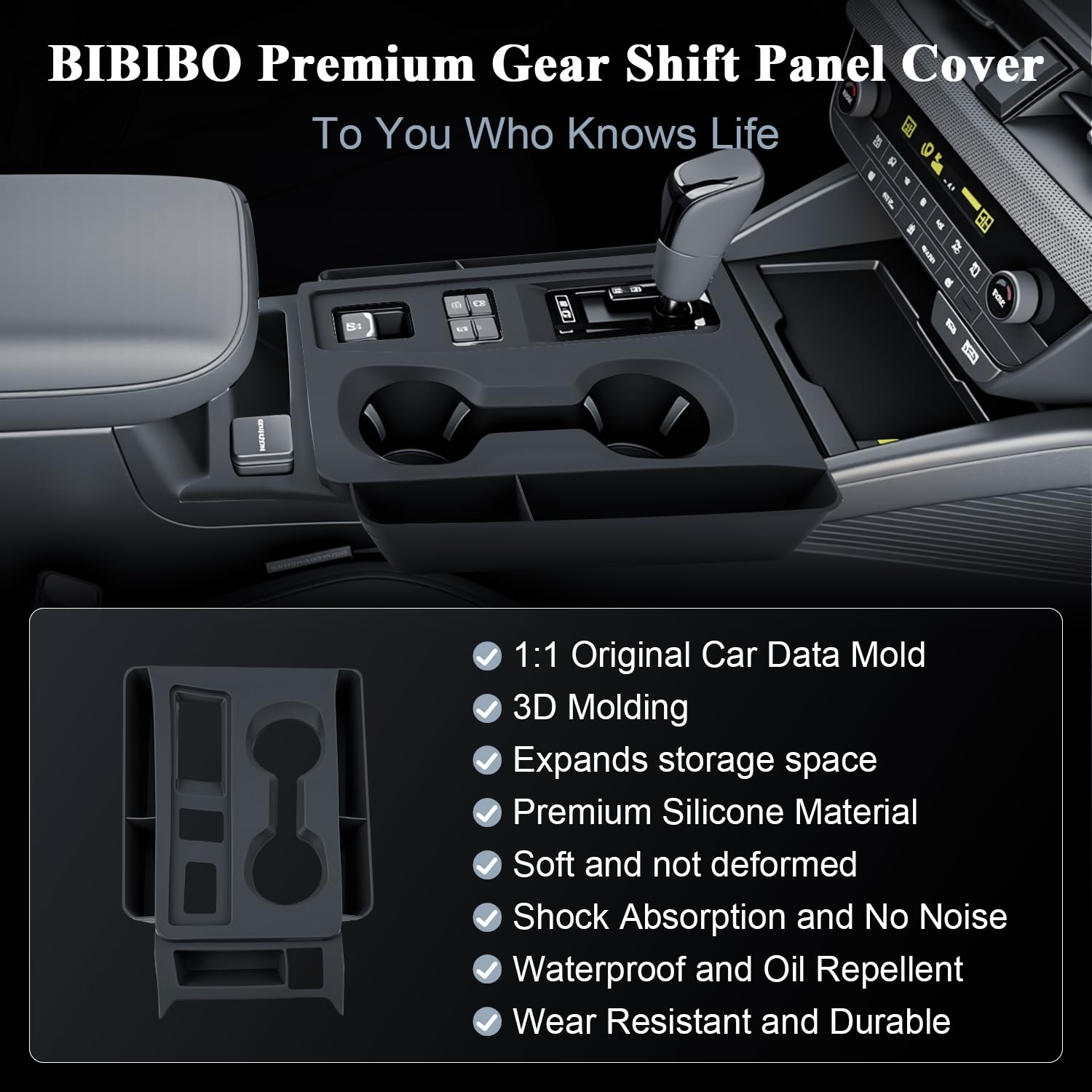 BIBIBO silicone panel cover offers scratch resistance and durability