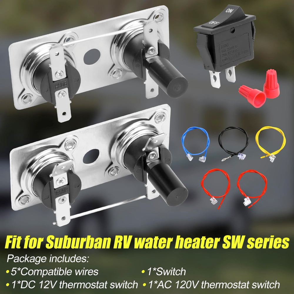 BIBIELF 12VDC temperature control component for RV water heater