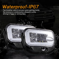 BICYACO IP67 waterproof fog lights perform reliably in rain and snow