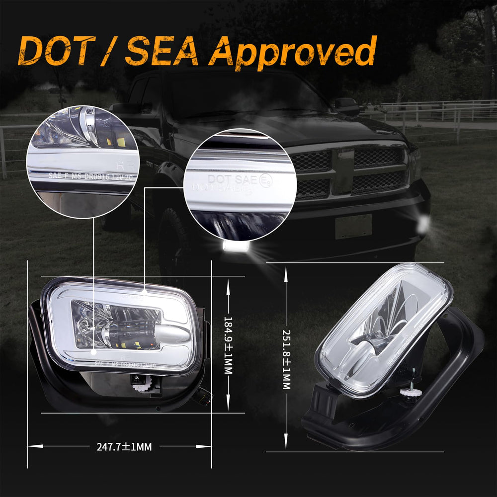 BICYACO fog lights mounting brackets ensure quick, secure installation
