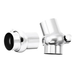 Bielpord 45-degree adjustable elbow for precise routing options