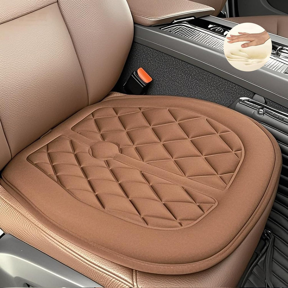 Big Ant memory foam car seat cushion top view for long drives and comfort