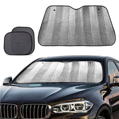 Big Ant windshield sun shade front window reduces interior heat on sunny days