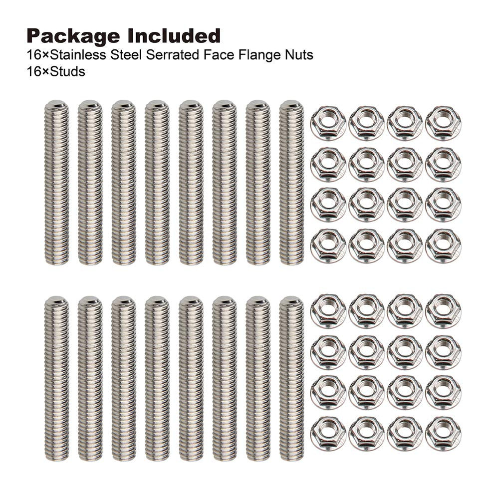 Big-AutoParts exhaust manifold studs for Lincoln and Mercury models