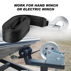 Big-AutoParts trailer winch strap 20ft length ideal for boats and jet skis.