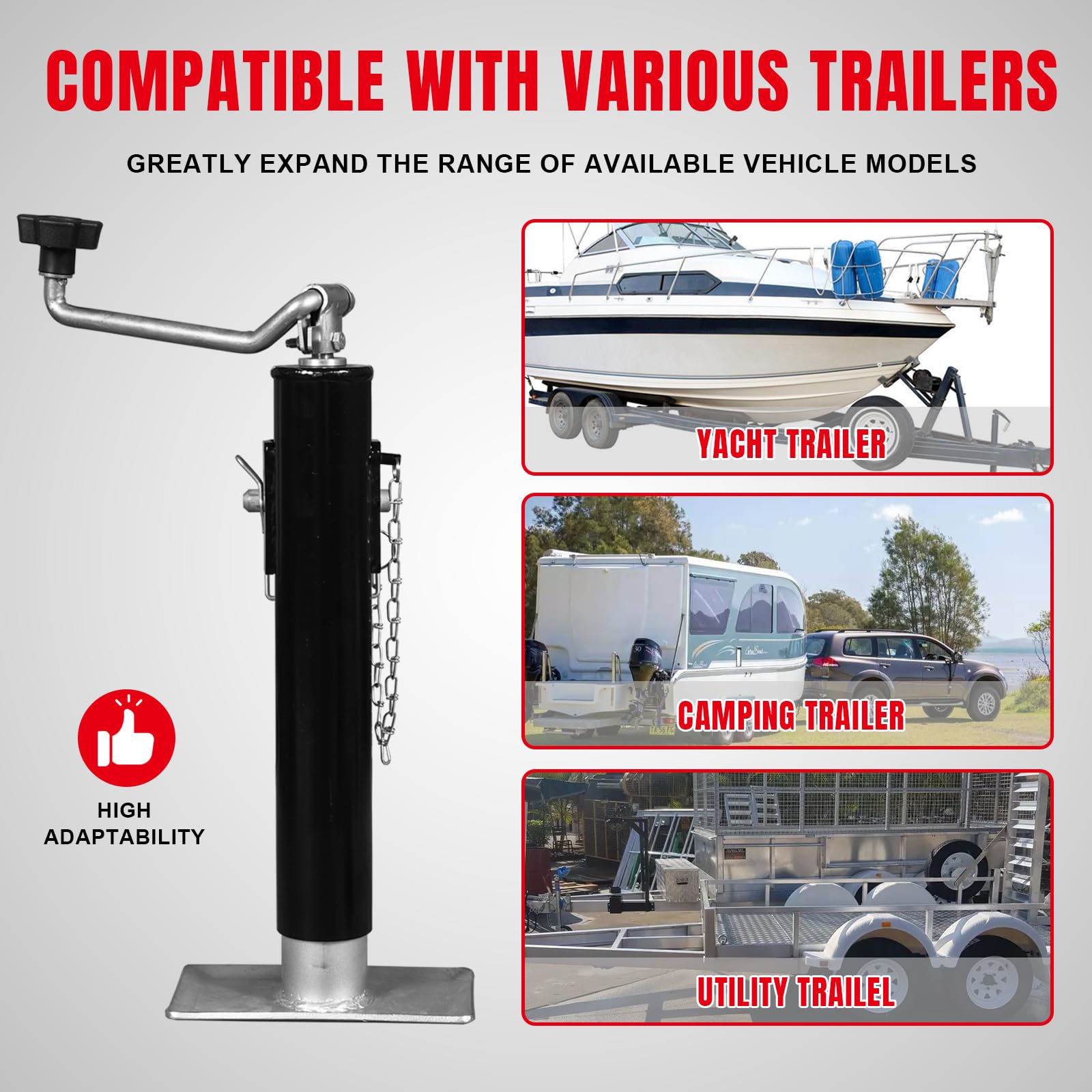 Zinc-coated finish on Big RED ATR39003R resists outdoor corrosion