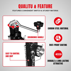 Big RED ATR39003R wind handle enables fast, smooth cranking