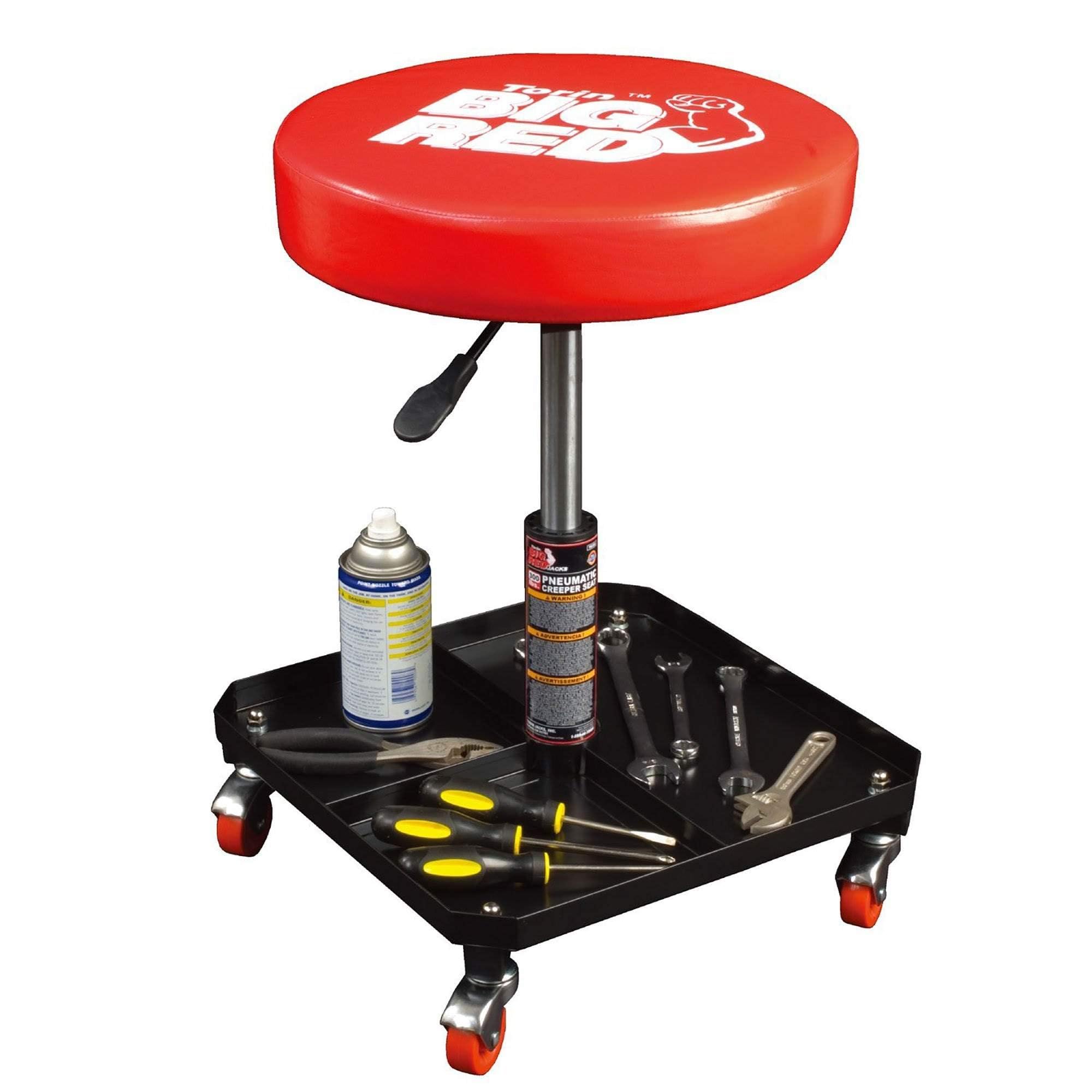 BIG RED TR6350 limited warranty provides added peace of mind for shop use.