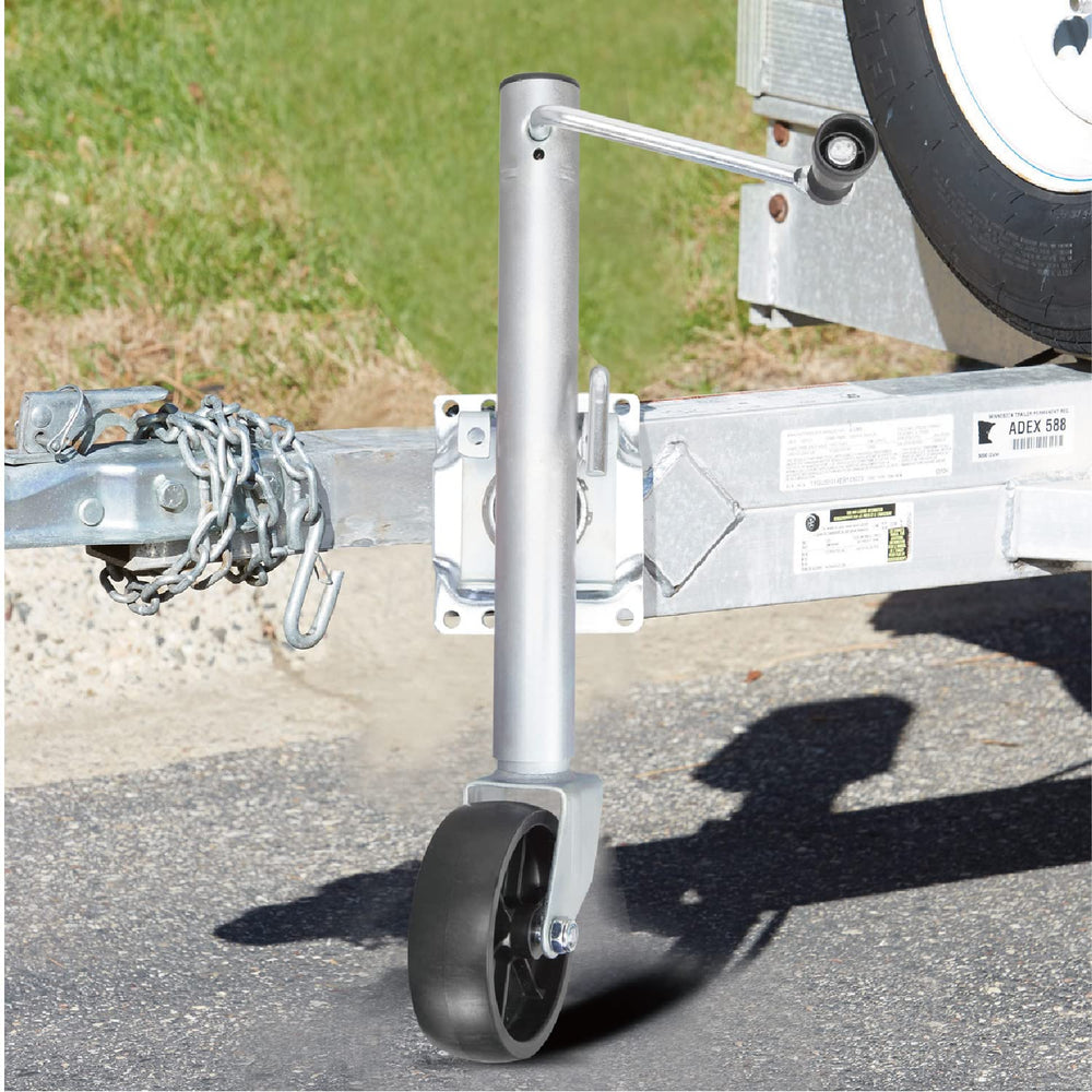 Zinc-coated finish on BIG RED jack resists corrosion for longer life.