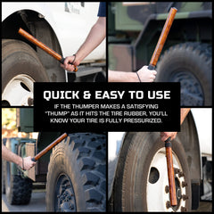 BIG RIG DEFENSE B R Ergonomic-grip handle stays secure in gloves.