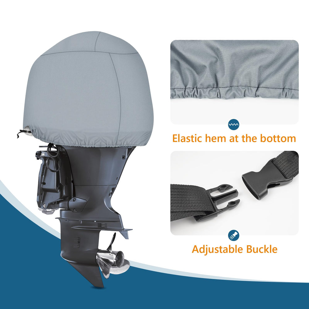 Soft cotton lining protects Yamaha motor surface from scratches during use