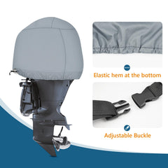Soft cotton lining protects Yamaha motor surface from scratches during use