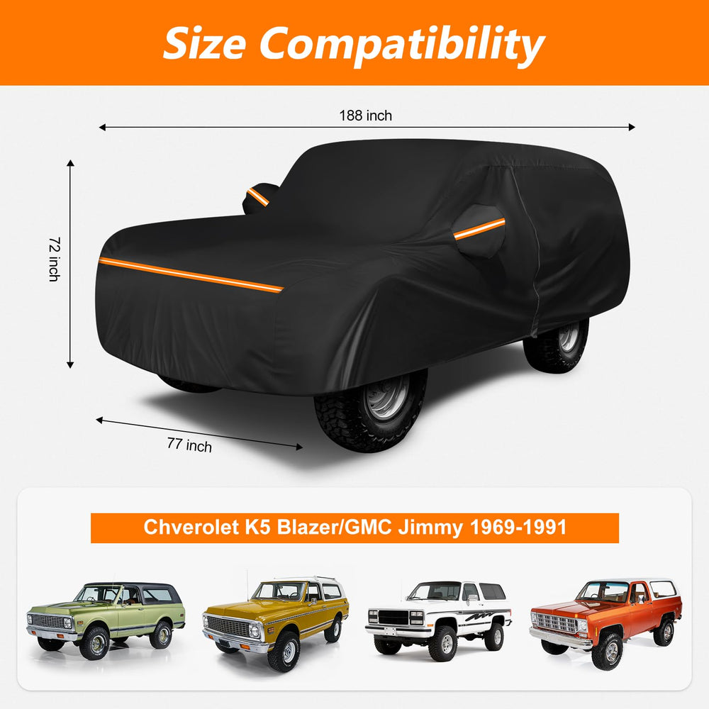 BIGACOVER K5 Blazer rear view demonstrates full coverage.