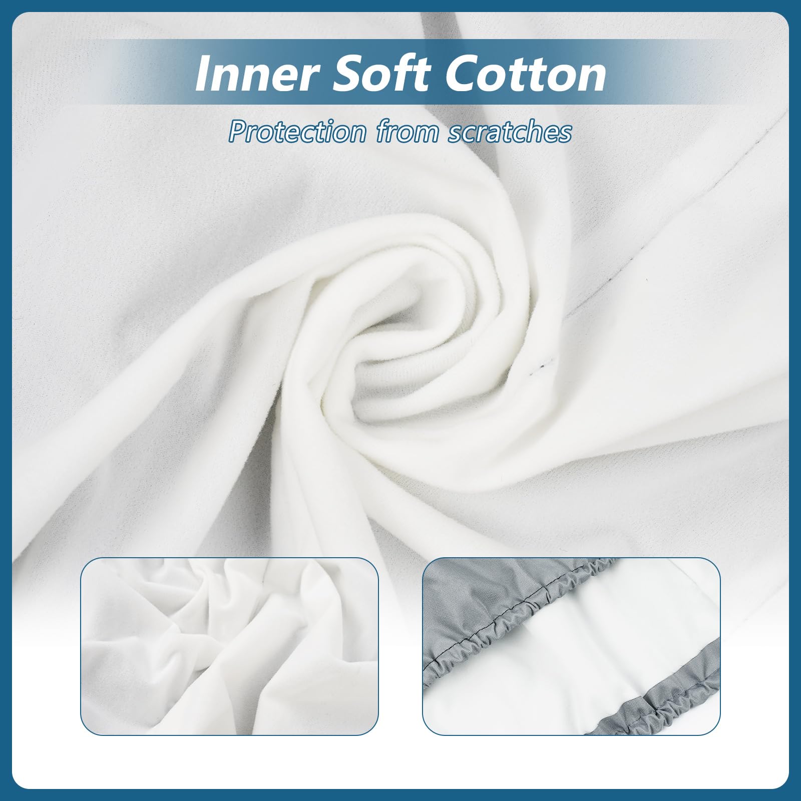 BIGACOVER waterproof 600D Oxford fabric keeps Yamaha cowling dry in all seasons