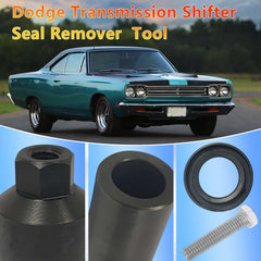 BIGLKNM 727/904 transmission seal removal tool ready for worn seal extraction