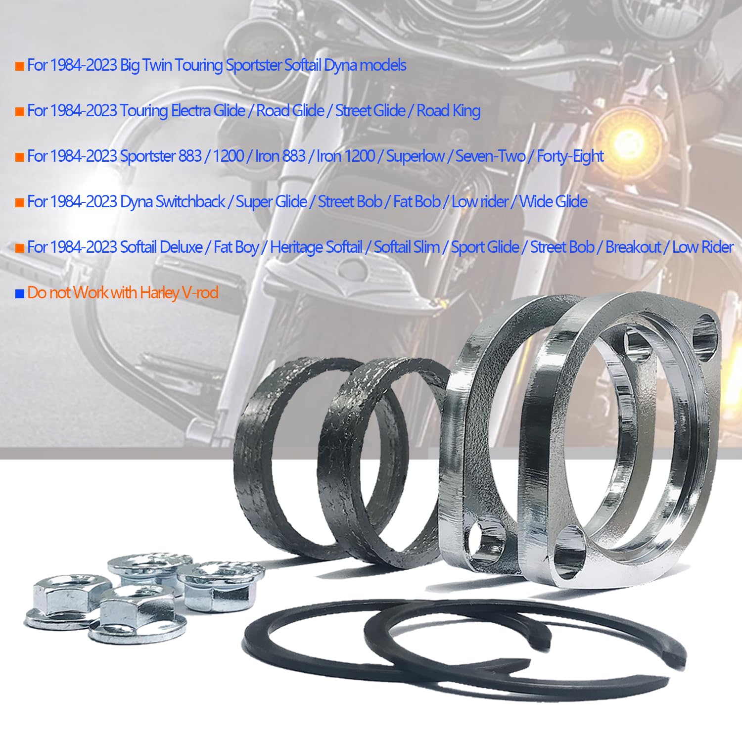 BIGLKNM compatibility for 1984-2022 Harley Big Twin models with broad fit