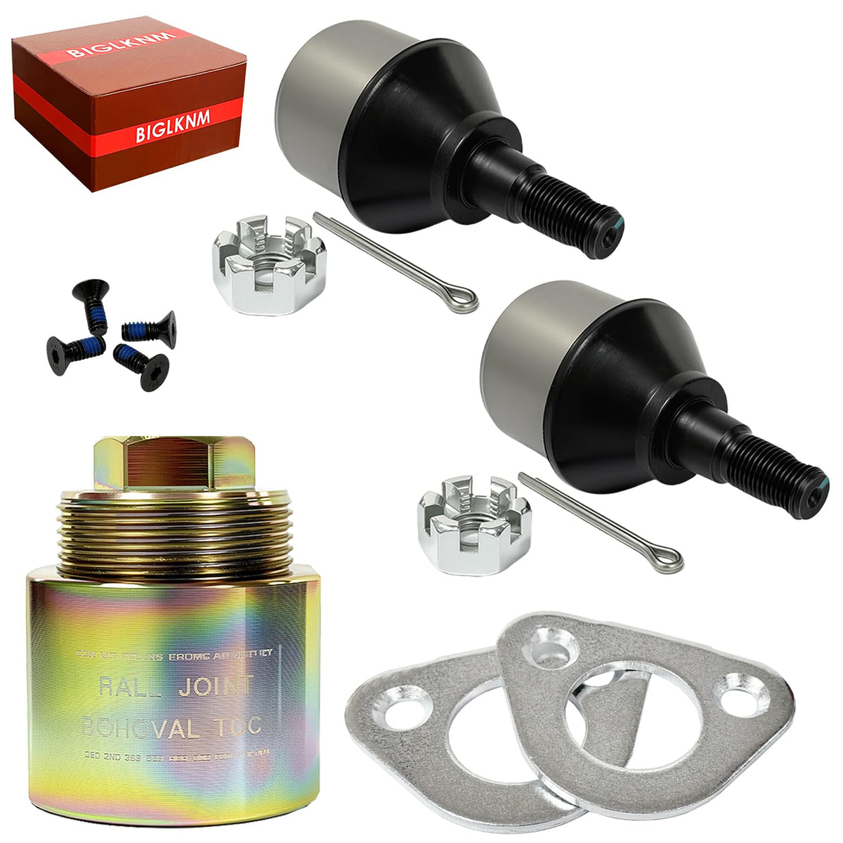BIGLKNM front ball joint removal tool set ready for Polaris maintenance