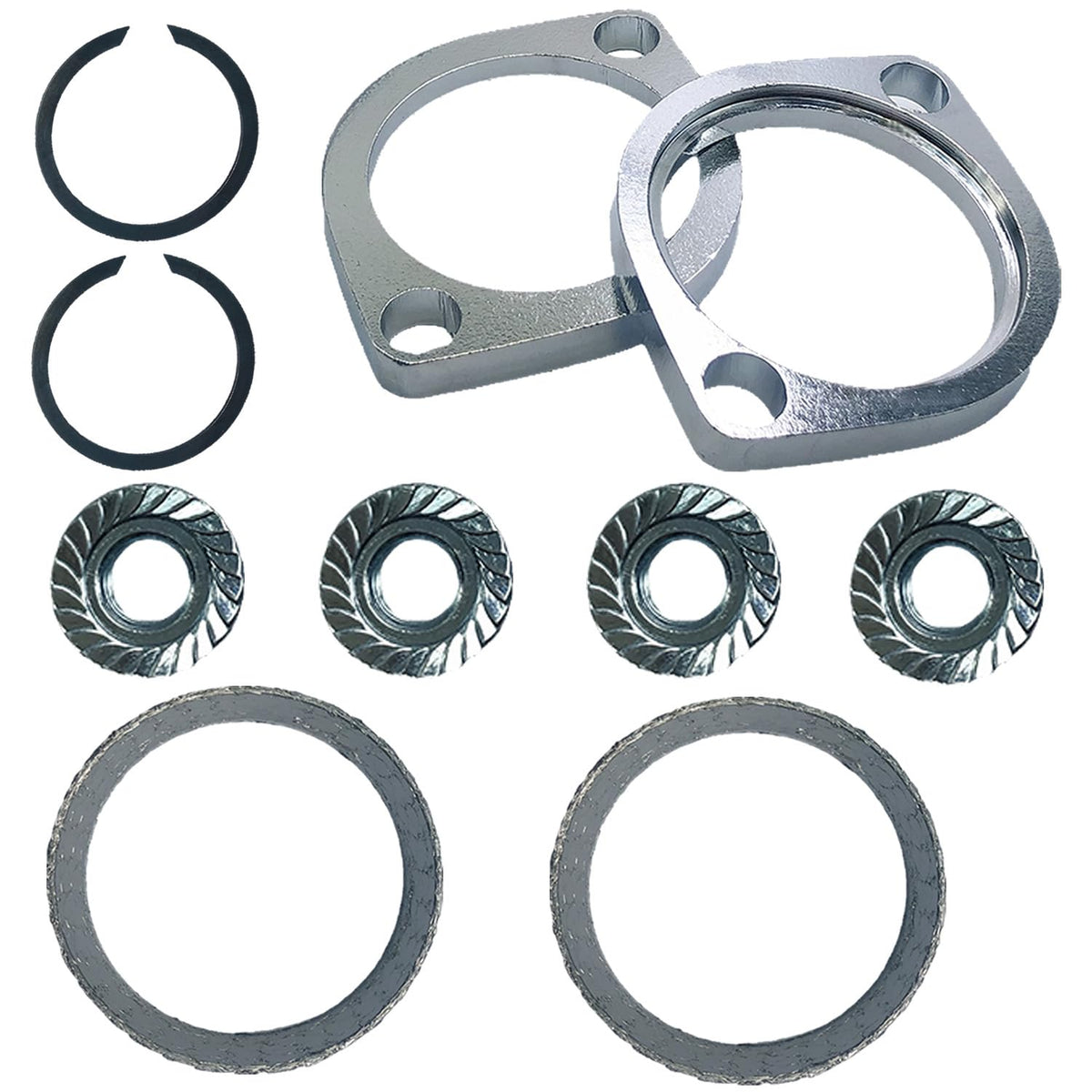 BIGLKNM gasket-chrome-flange kit for Harley-Davidson delivers a durable seal