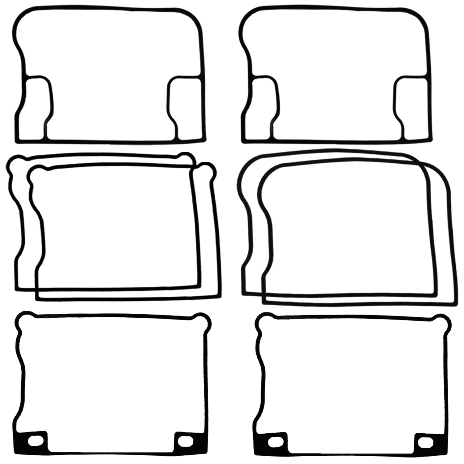 BIGLKNM rubber O-rings and seals resist wear