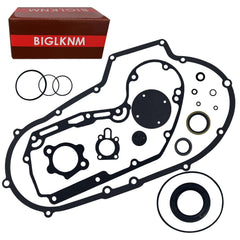 BIGLKNM primary cover gasket for Harley XL1200 improves seal and durability.