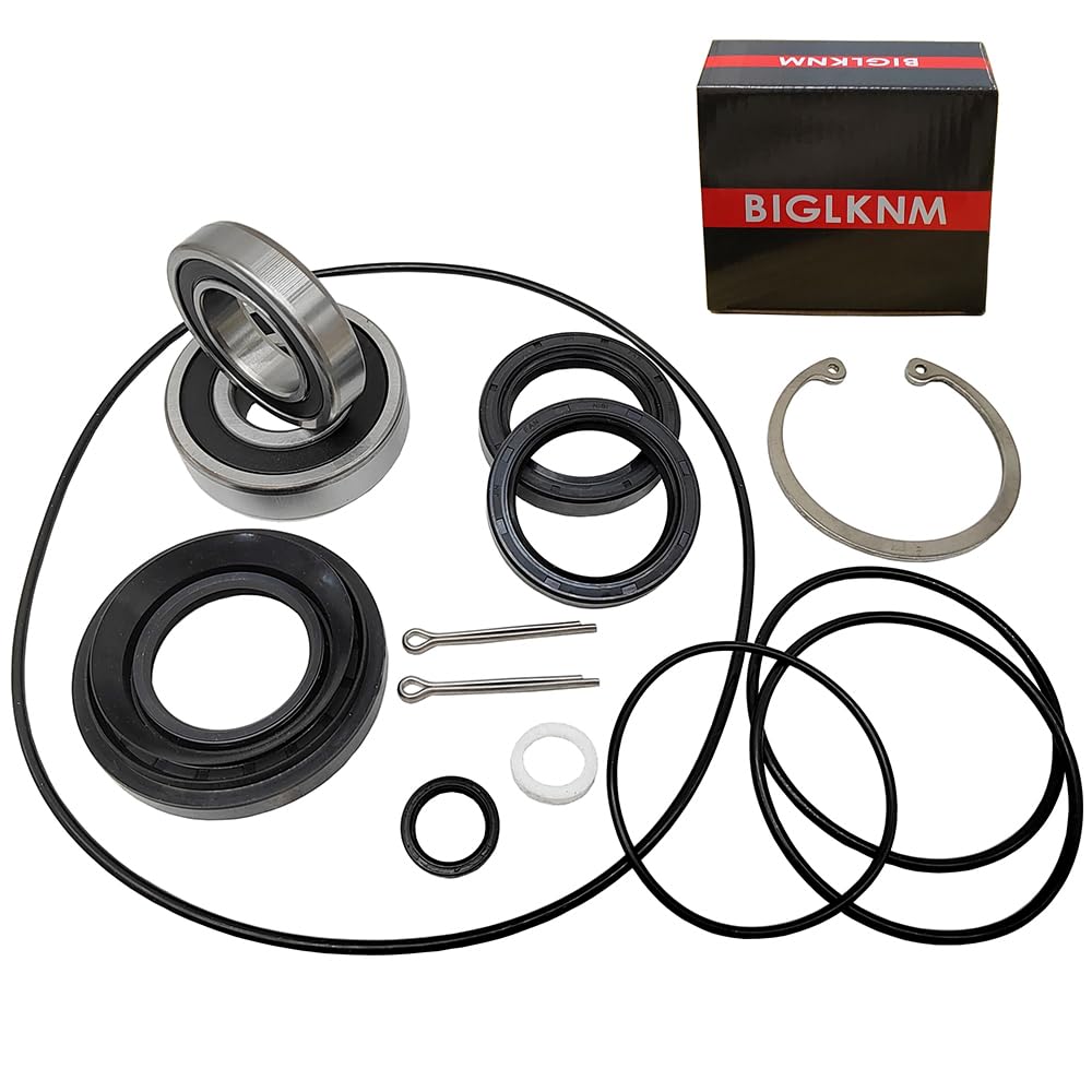 BIGLKNM rear axle bearing seal kit for Honda Rancher 420 in use on axle components