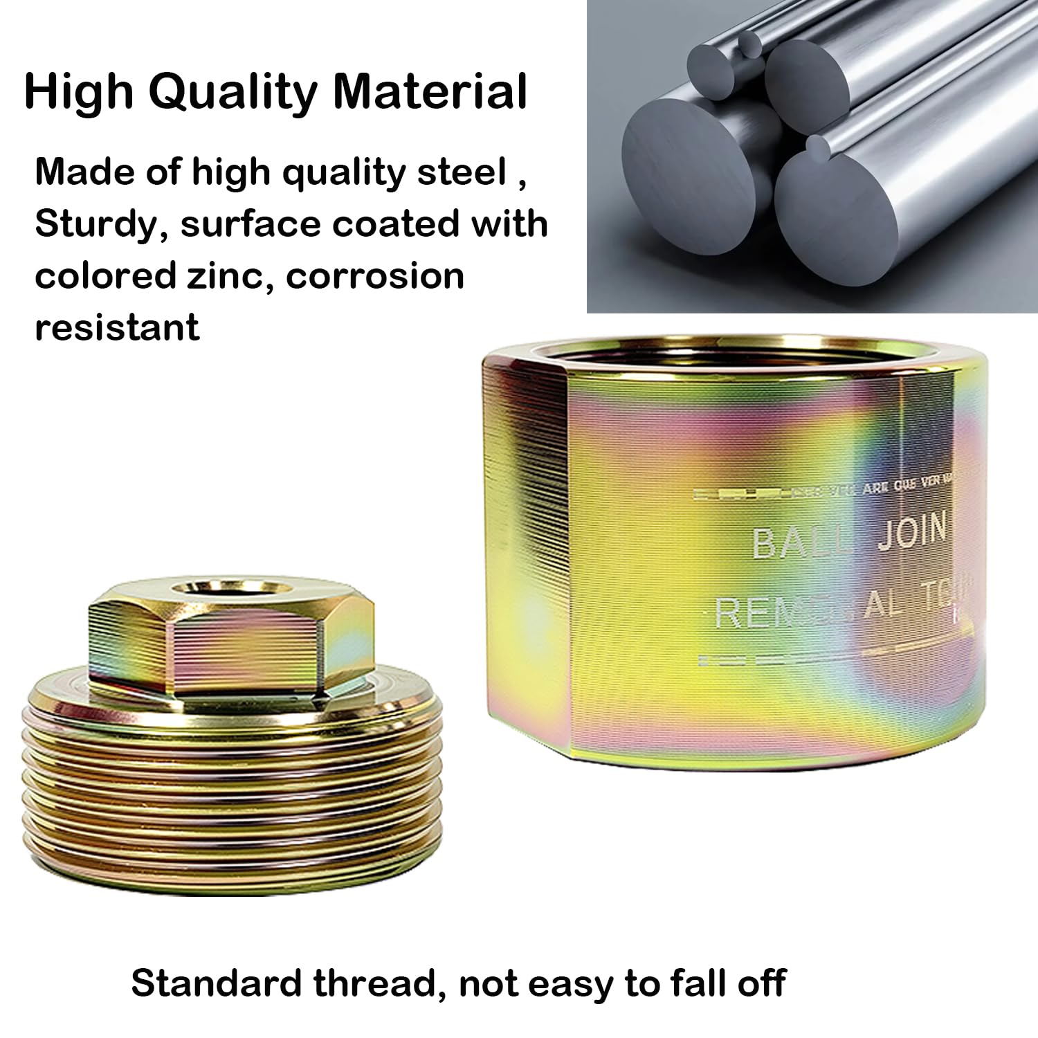 BIGLKNM included rubber sleeve protects components during pull