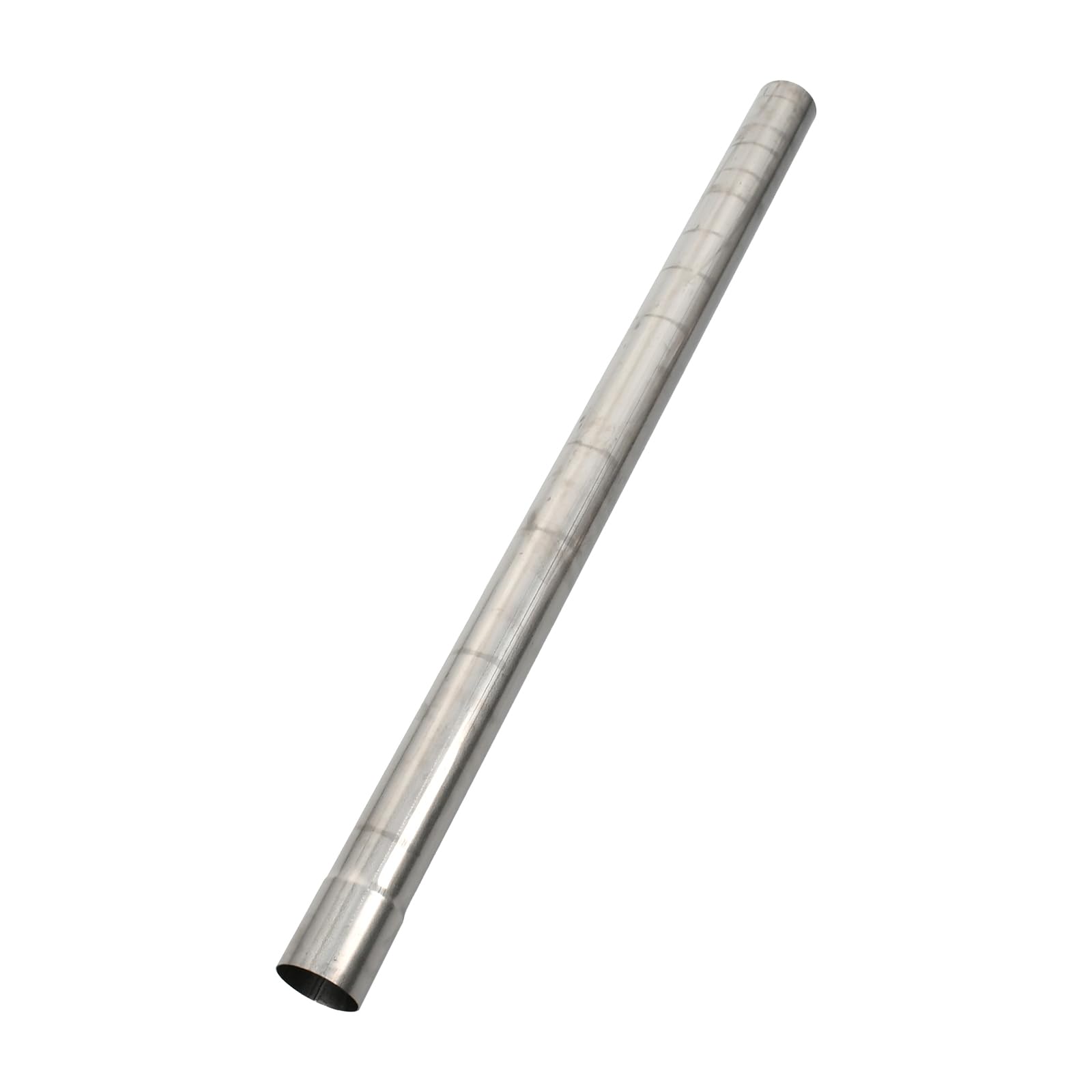 BIGREAT 409 steel 3in exhaust pipe side view; sturdy straight mandrel design for easy install.