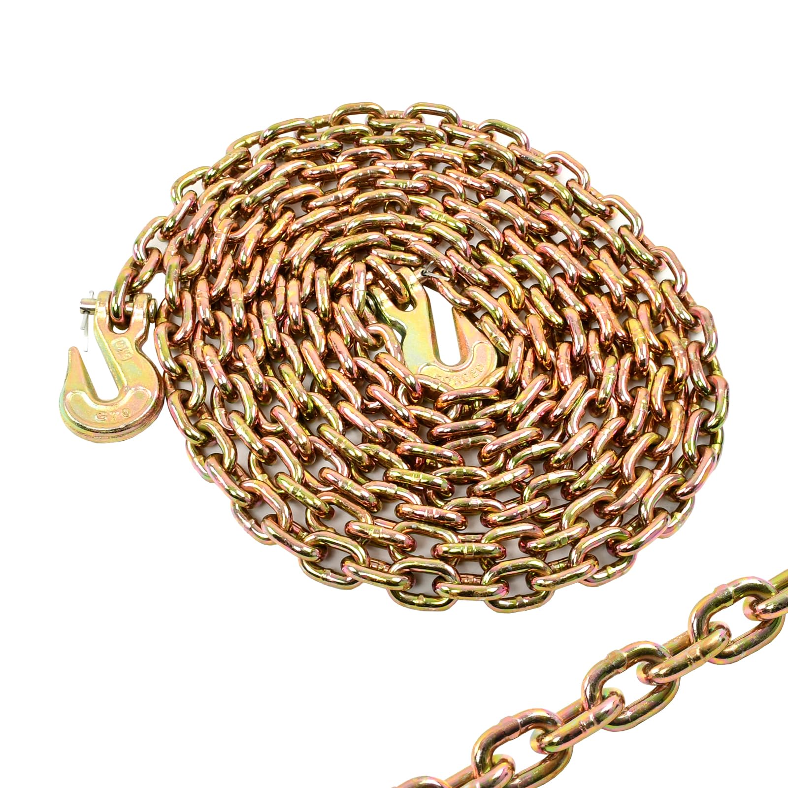 BIGREAT G80 transport chain in full view ready for heavy-duty tying.
