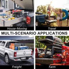 BIHEE F150 and Super Duty compatible plates for secure cargo without sway