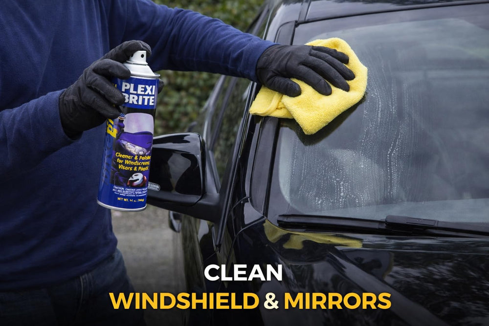 Bike Brite MC69000 delivers streak-free cleaning for car windows and mirrors.