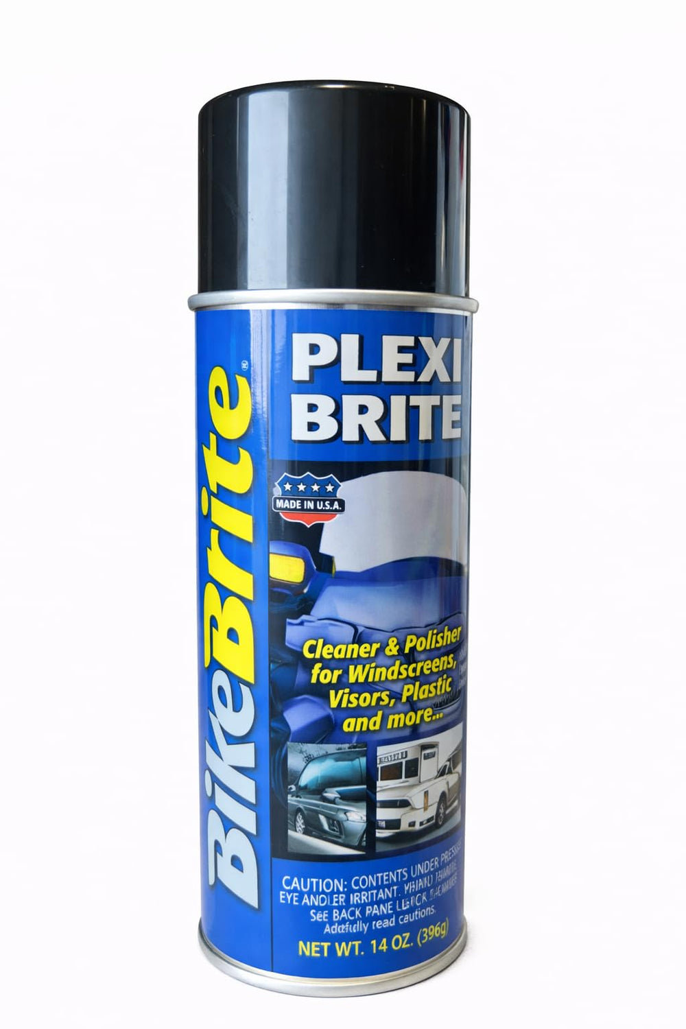 Bike Brite MC69000 cleans and polishes windscreen surfaces for a crystal-clear ride.