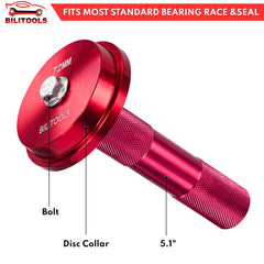 BILITOOLS adapter 39-5mm for common bearing races and smooth seating.