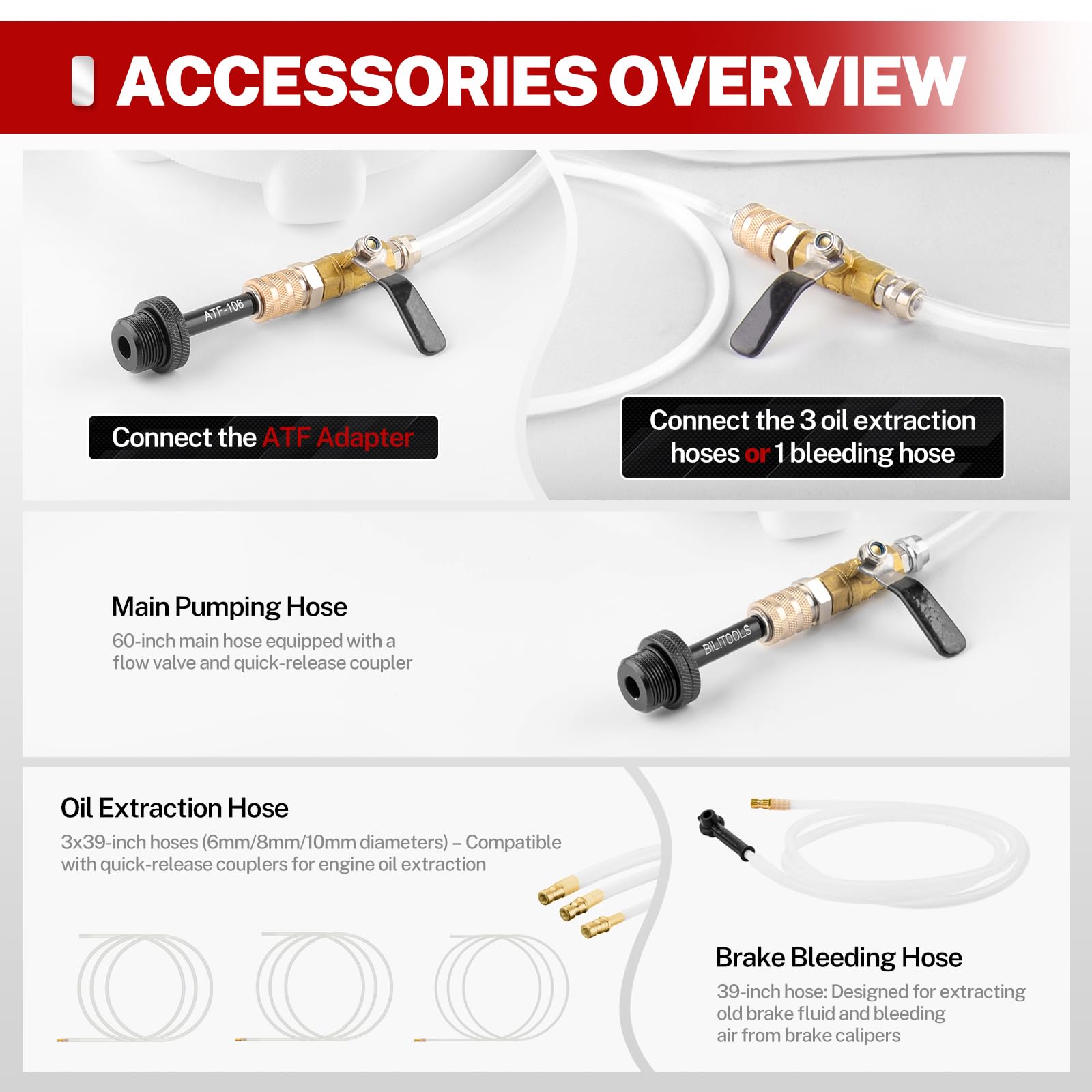 15 ATF adapters cover major brands for universal compatibility