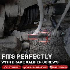 BILITOOLS brake caliper socket set 7pt 14-22mm for various caliper models.