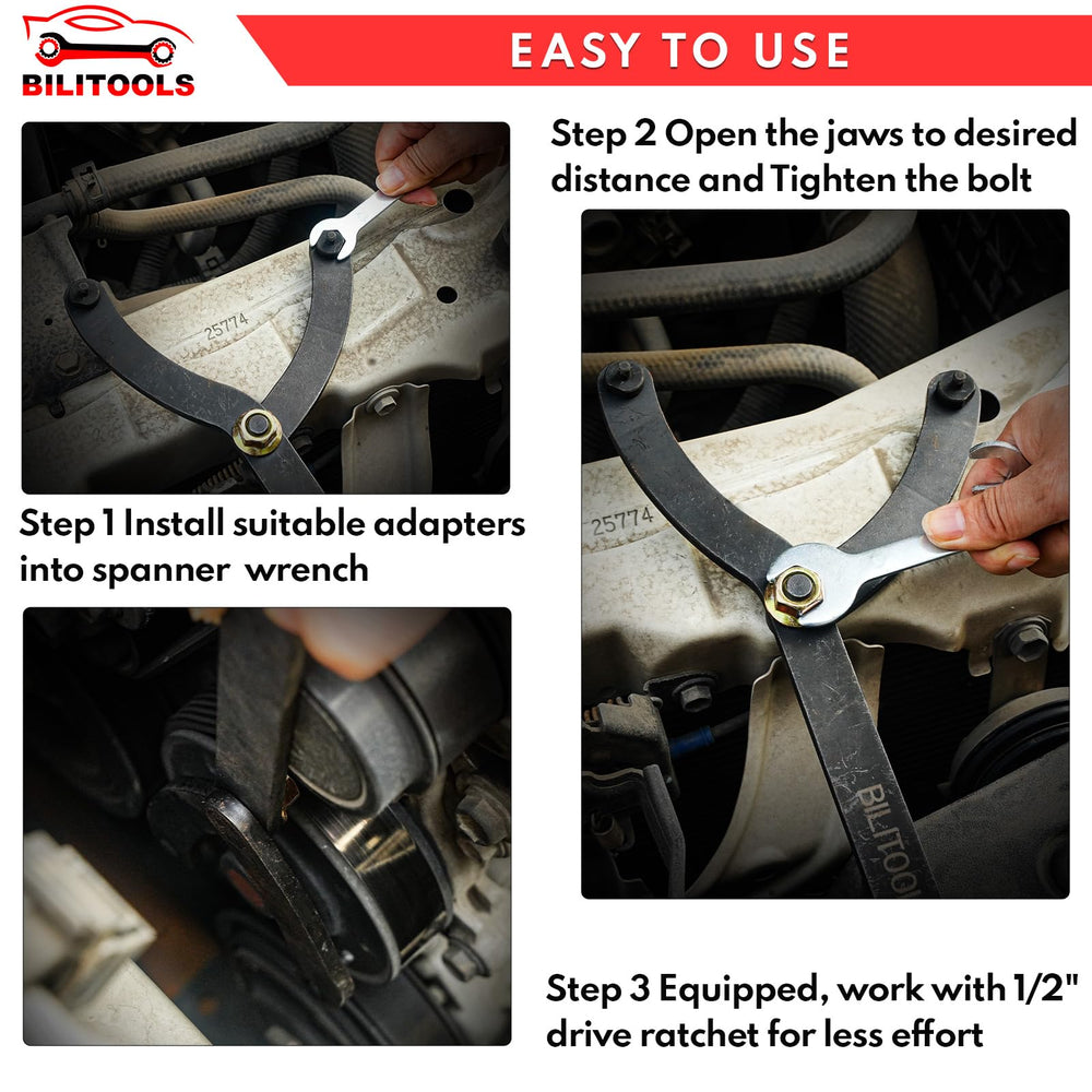 Bilitoools compact storage case keeps tools protected and portable.