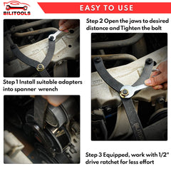 Bilitoools compact storage case keeps tools protected and portable.