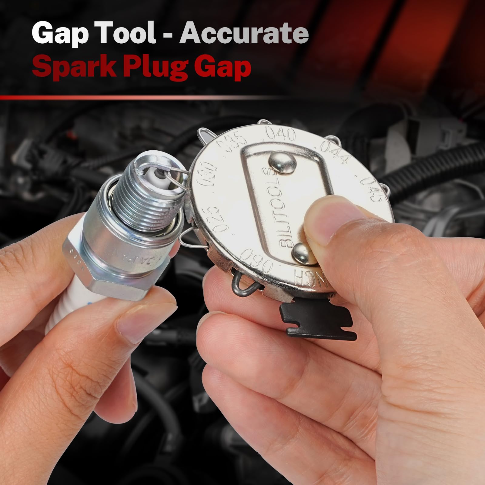 BILITOOLS complete spark plug kit for professional maintenance at home