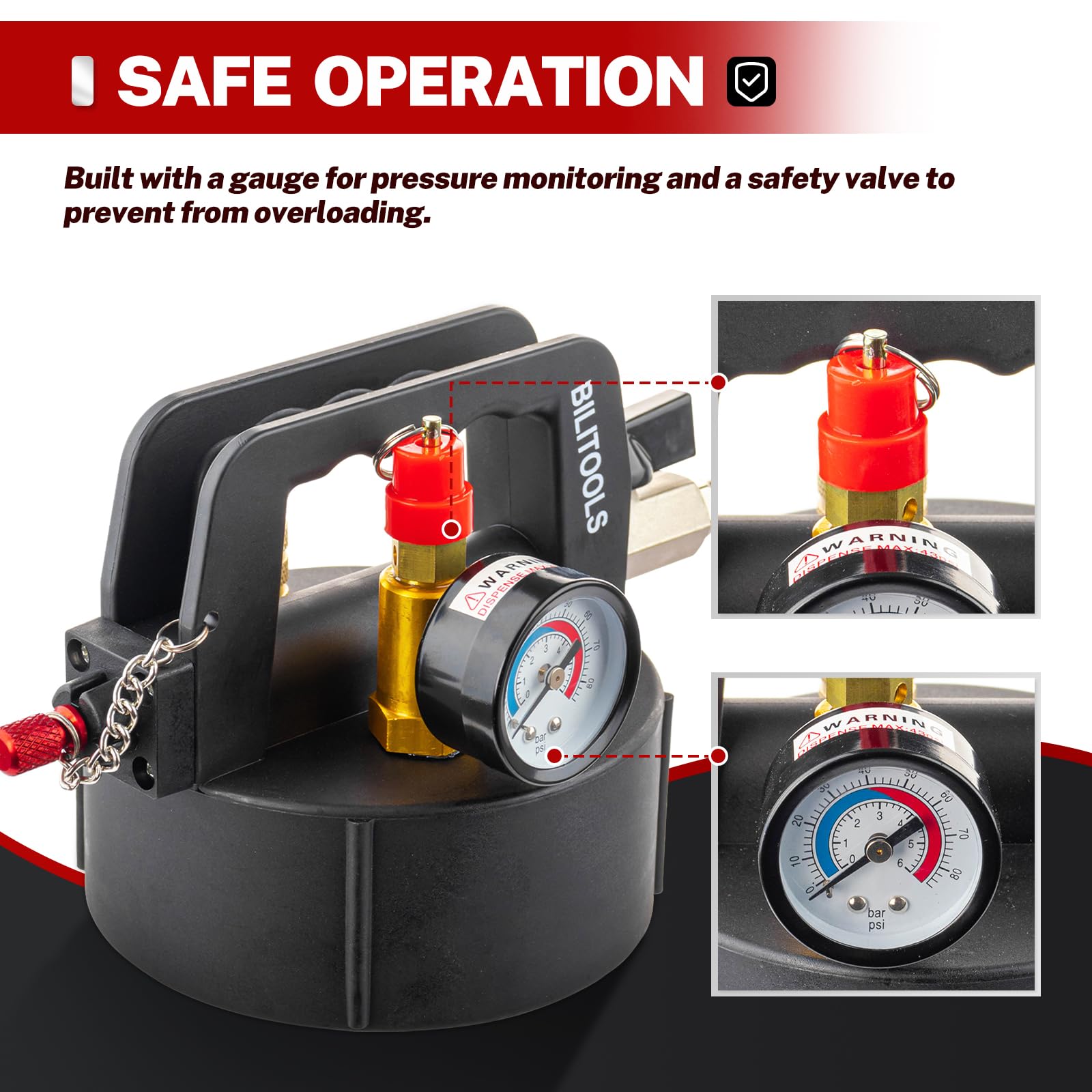 Flexible hoses and lines simplify reach during transmission service