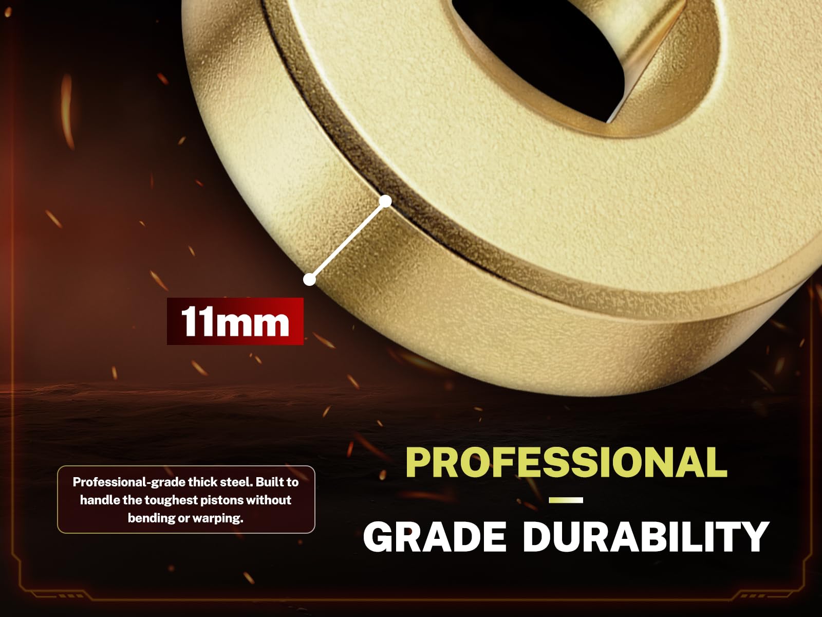 BILITOOLS piston-wind-back aids safe pad fitting and protects seals