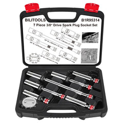 BILITOOLS spark plug socket 9/16 in with magnetic grip for secure engagement.