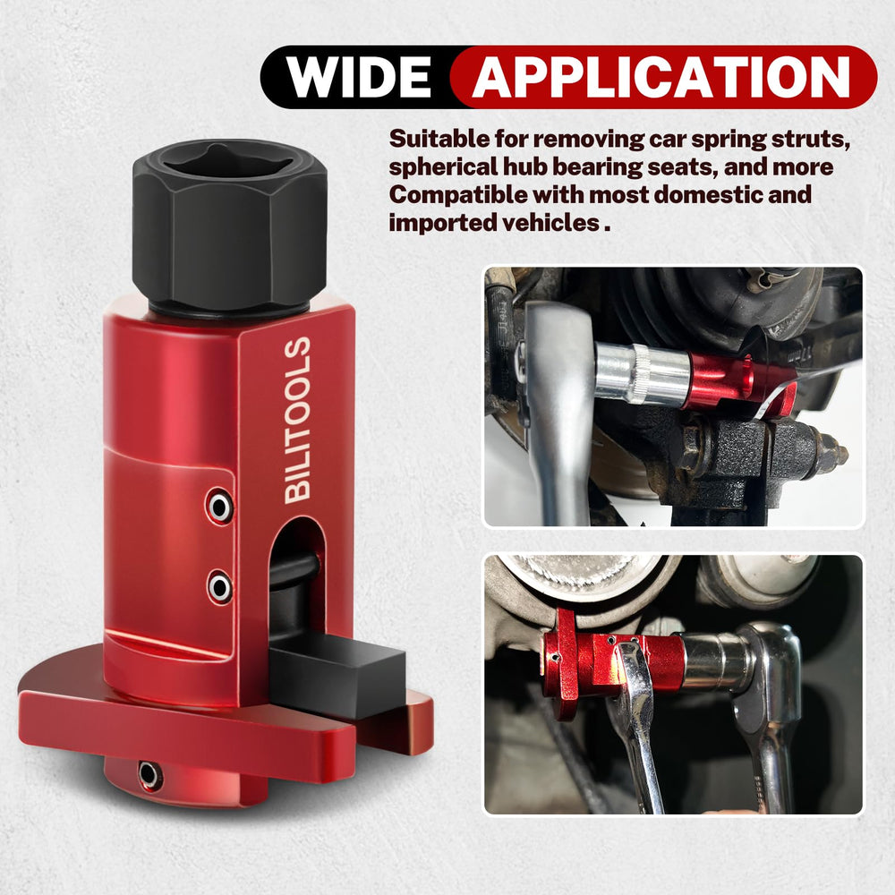 BILITOOLS Strut Spreader Tool manual operation minimizes damage risk and promotes safety.