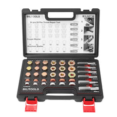 BILITOOLS taps M13–M22 for precise oil drain thread repair