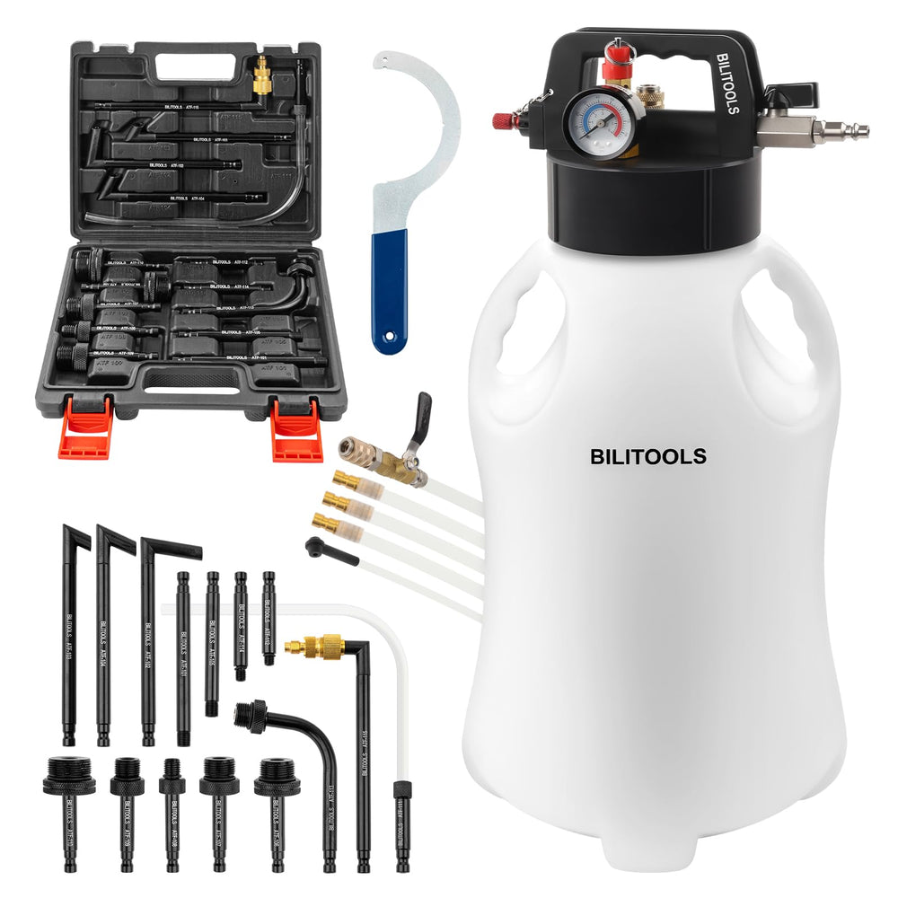BILITOOLS transmission fluid transfer pump assembled for precise ATF transfer and clean operation