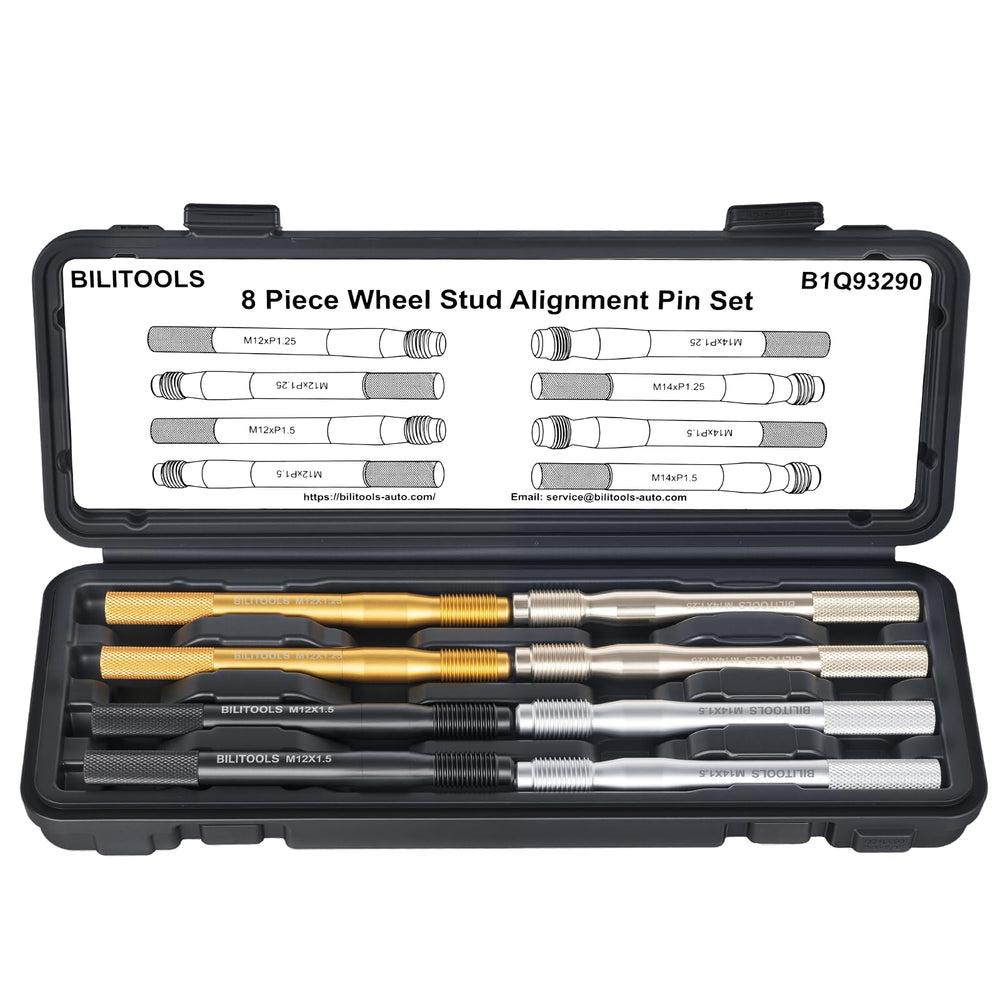 BILITOOLS wheel hanger pin M12x1.25 for secure wheel alignment during tire service.
