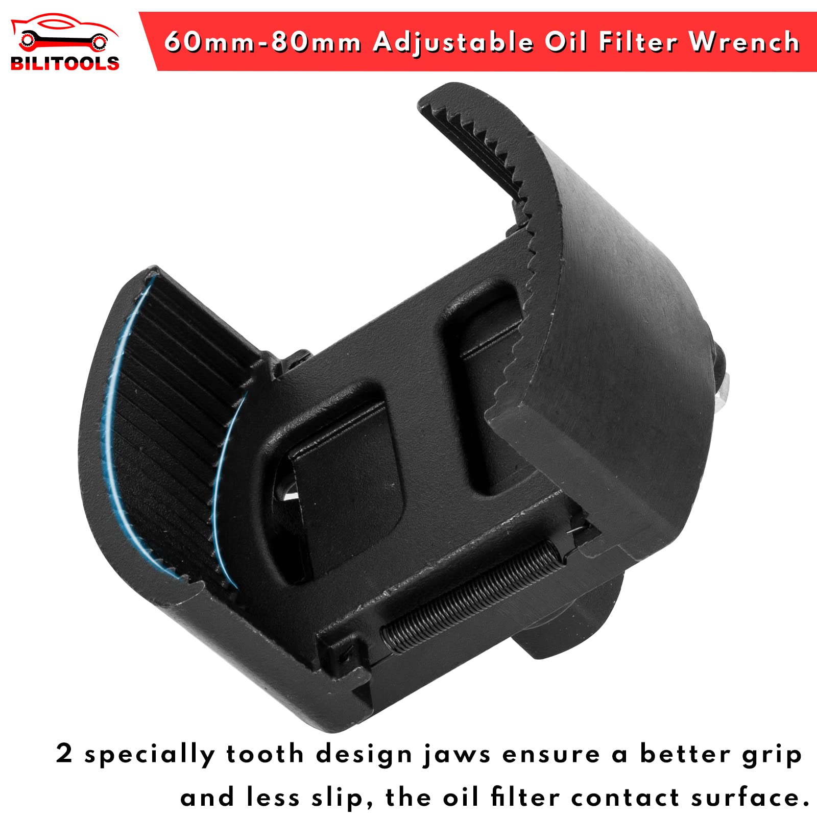 BILITOOLS wrench with 1/2-drive for versatile automotive tool use.