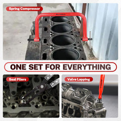 BILITOOLS C-clamp jaw securing valve springs during removal