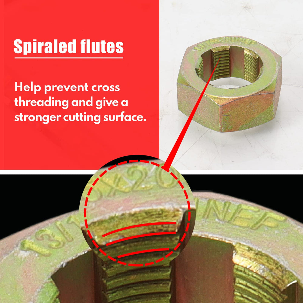 BILITOOLS thread chasers M24x1.5 repair damaged threads effectively